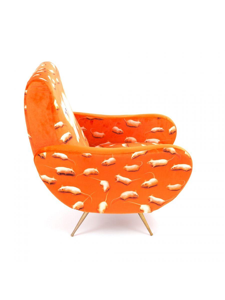 KITTEN armchair orange - Eye on Design