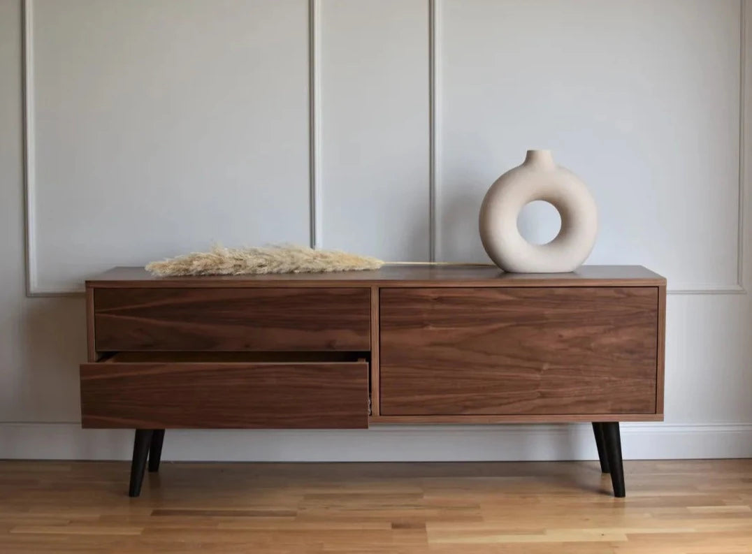 OPO oak wood chest of drawers