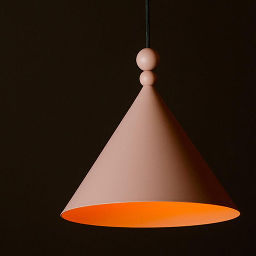 KONKO pendant lamp powder pink - Eye on Design