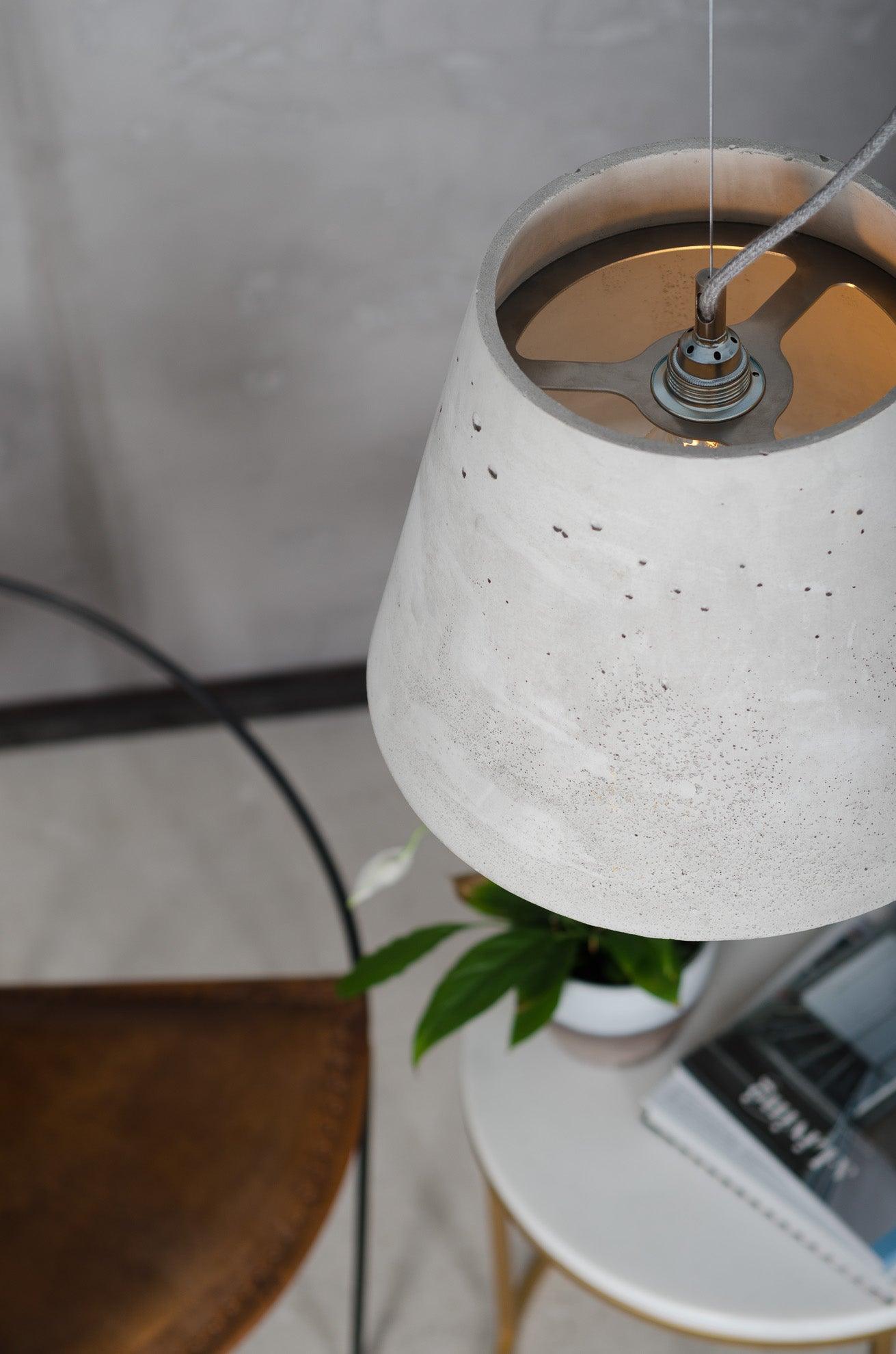 KOPA concrete pendant lamp - Eye on Design