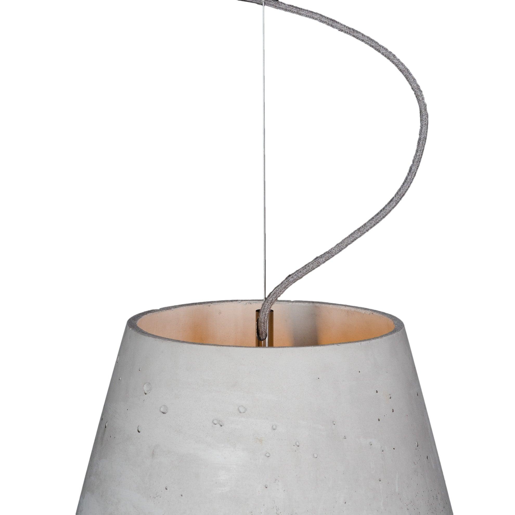 KOPA concrete pendant lamp - Eye on Design