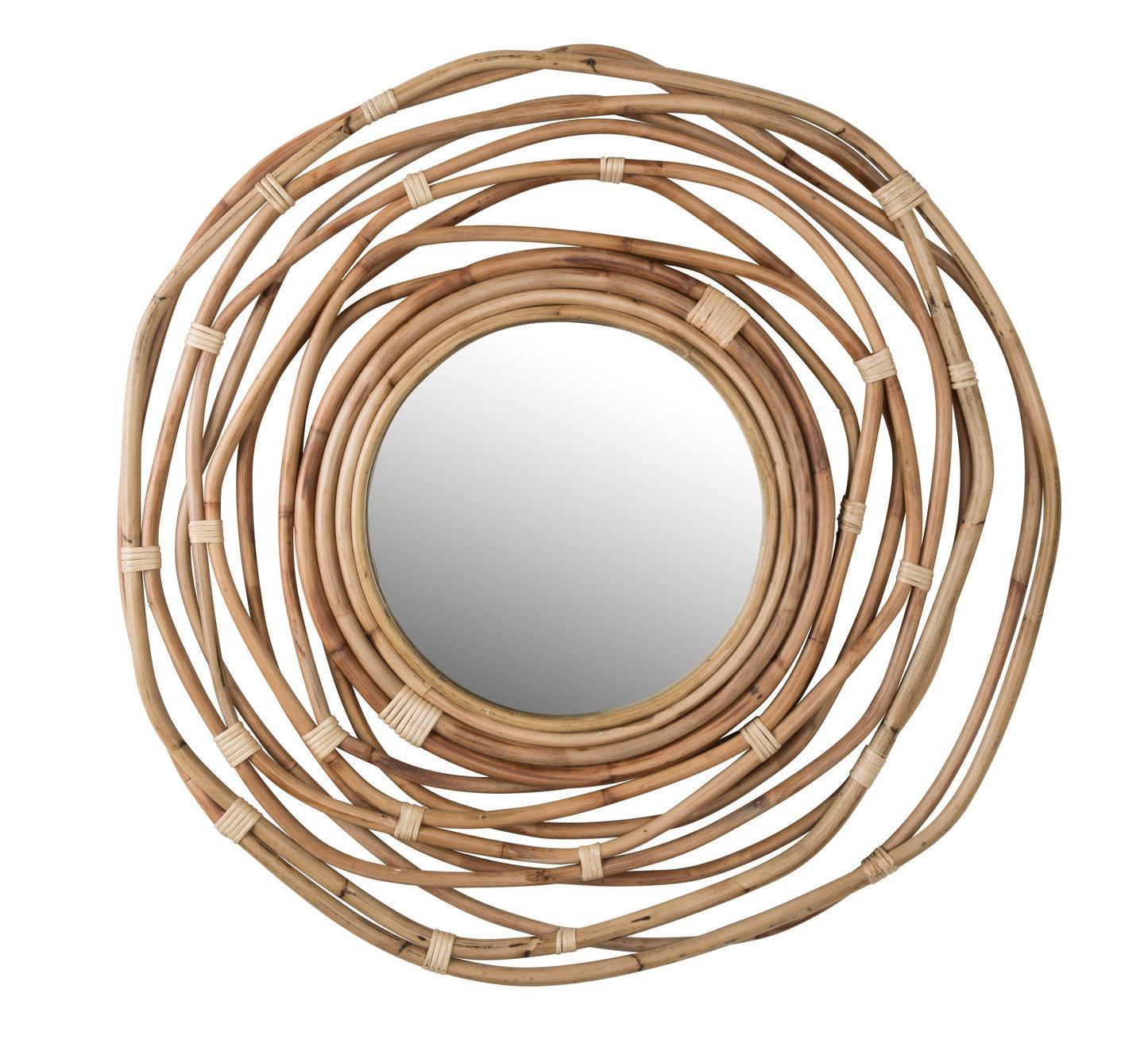 KUBU rattan mirror, Dutchbone, Eye on Design