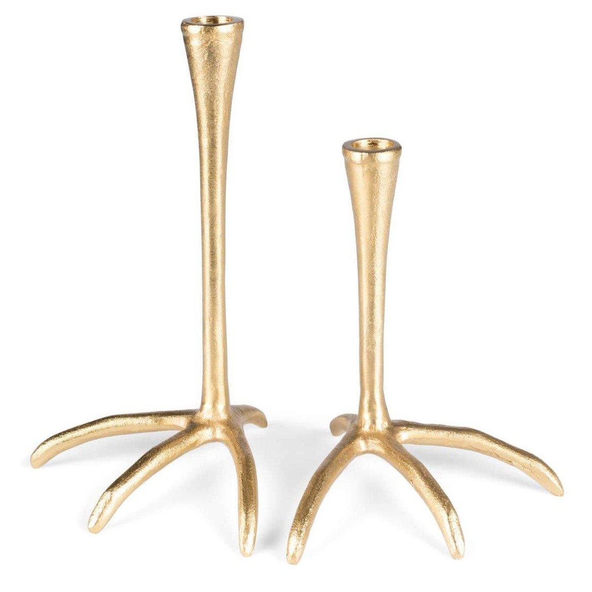 As for the interior design, the candles are almost too penny. But for a reason: an elegant candle holder is one of the simplest interior design hacks. Meet the Bold Monkey's the Golden Heron candlestick: an immediate atmosphere, with a bit of good humor.