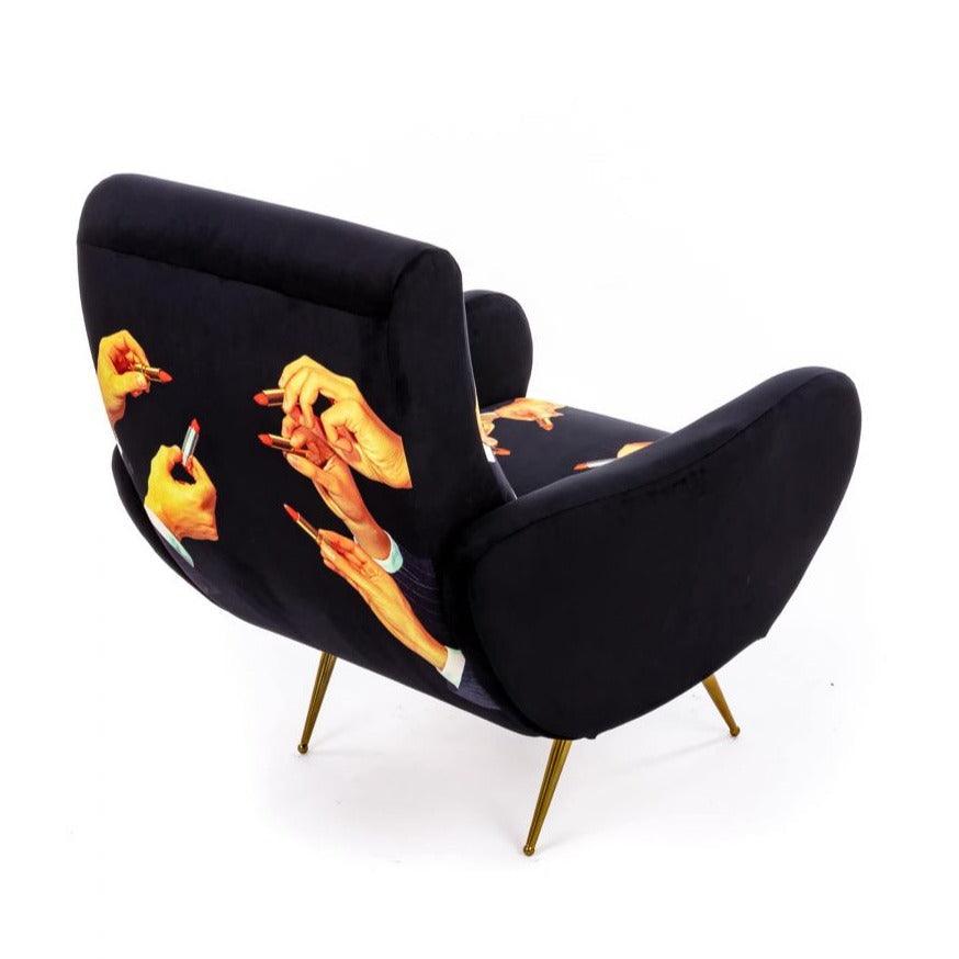 LIPSTICKS armchair black - Eye on Design