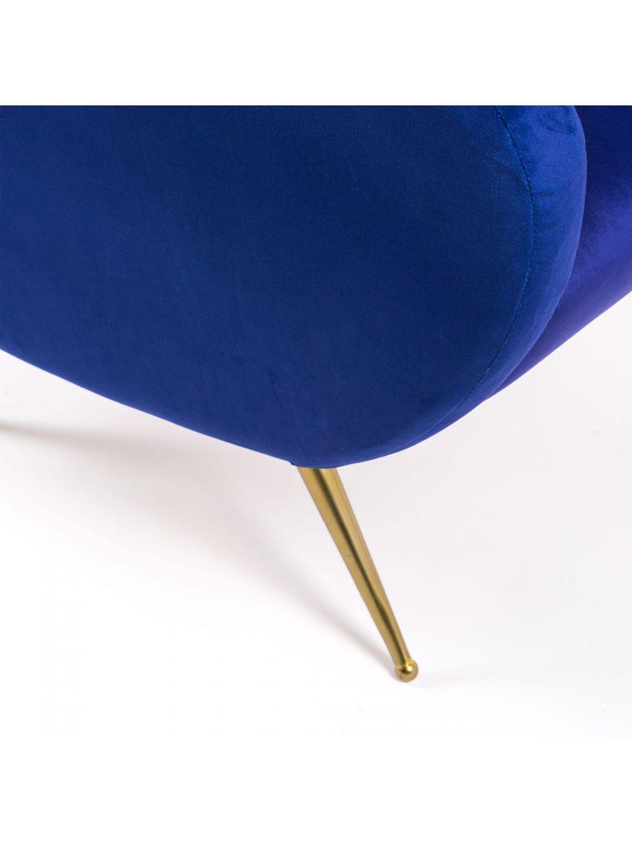 LIPSTICKS armchair blue - Eye on Design