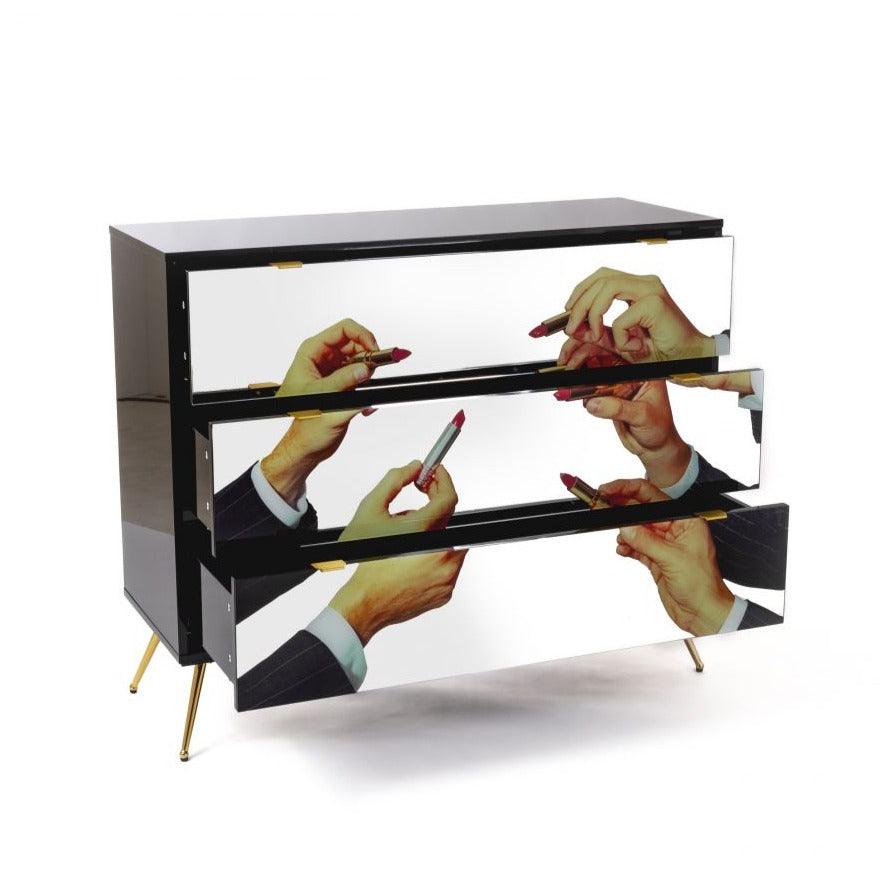 LIPSTICKS cabinet with 3 drawers - Eye on Design