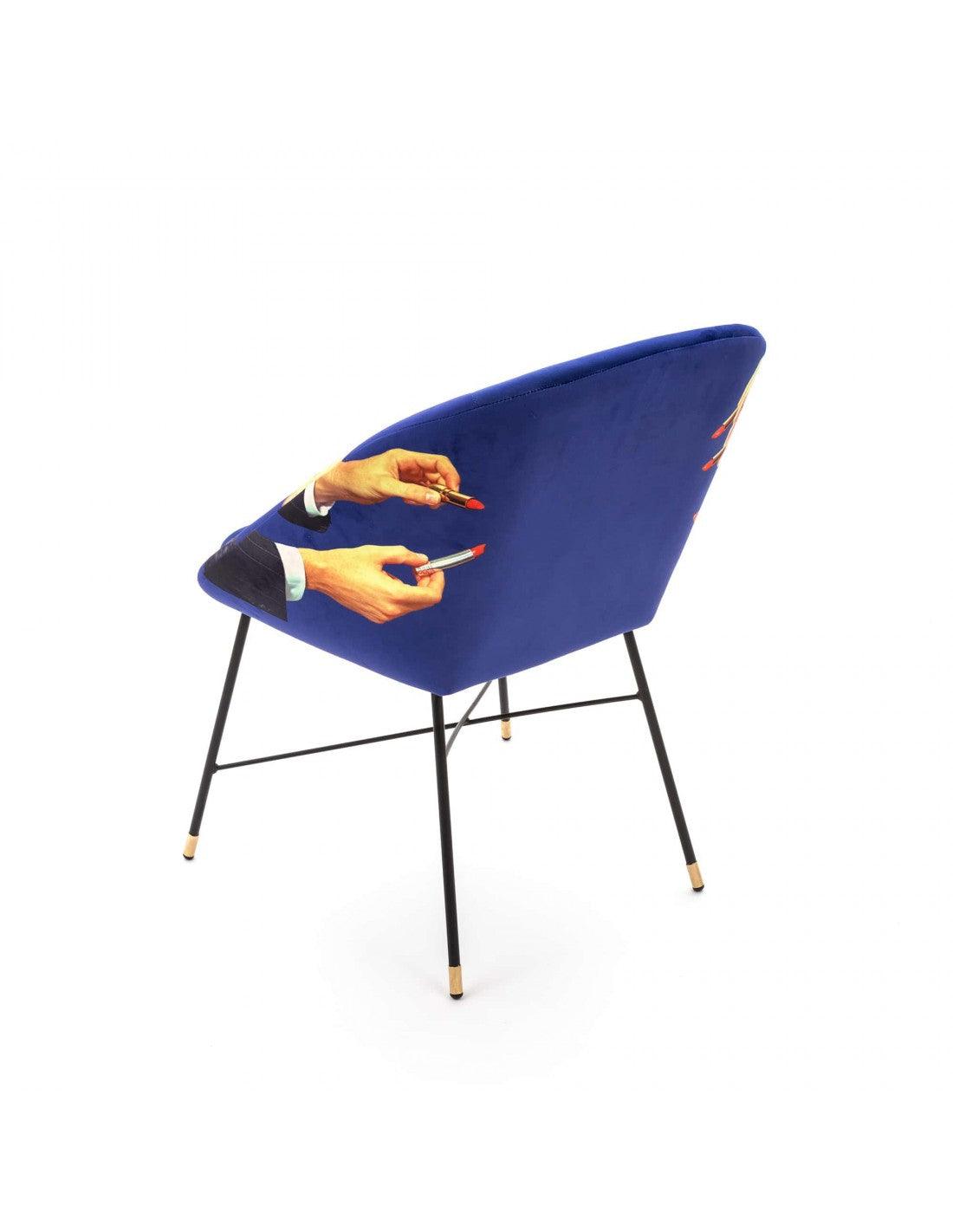 LIPSTICKS chair blue - Eye on Design