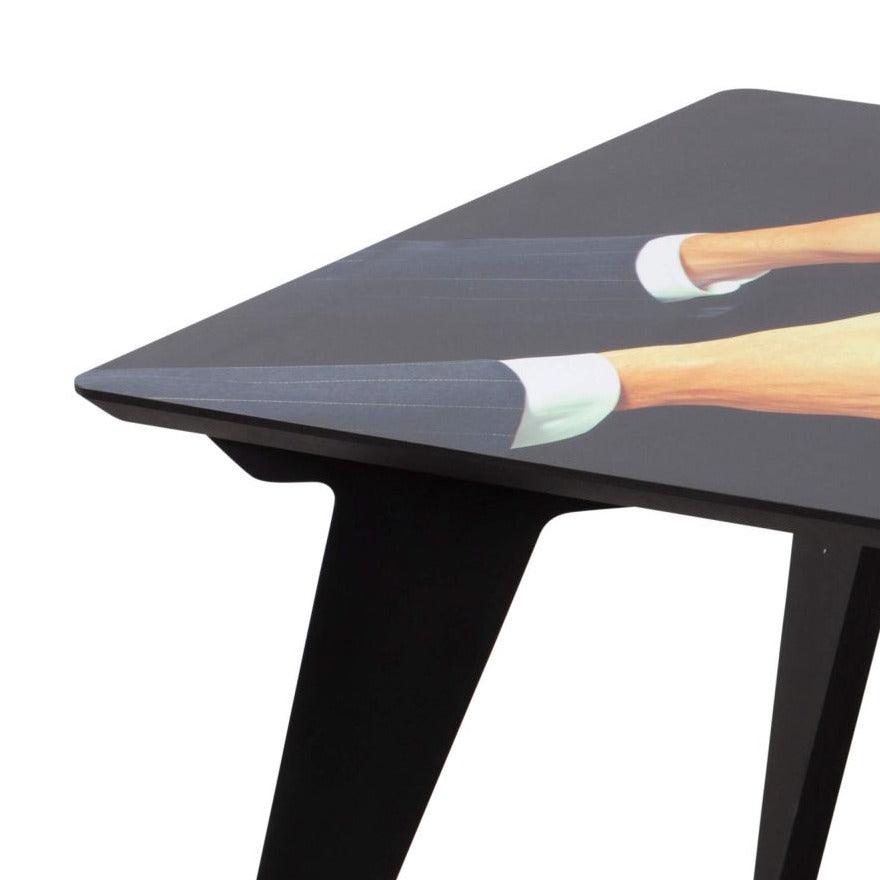 LIPSTICKS rectangular table black - Eye on Design