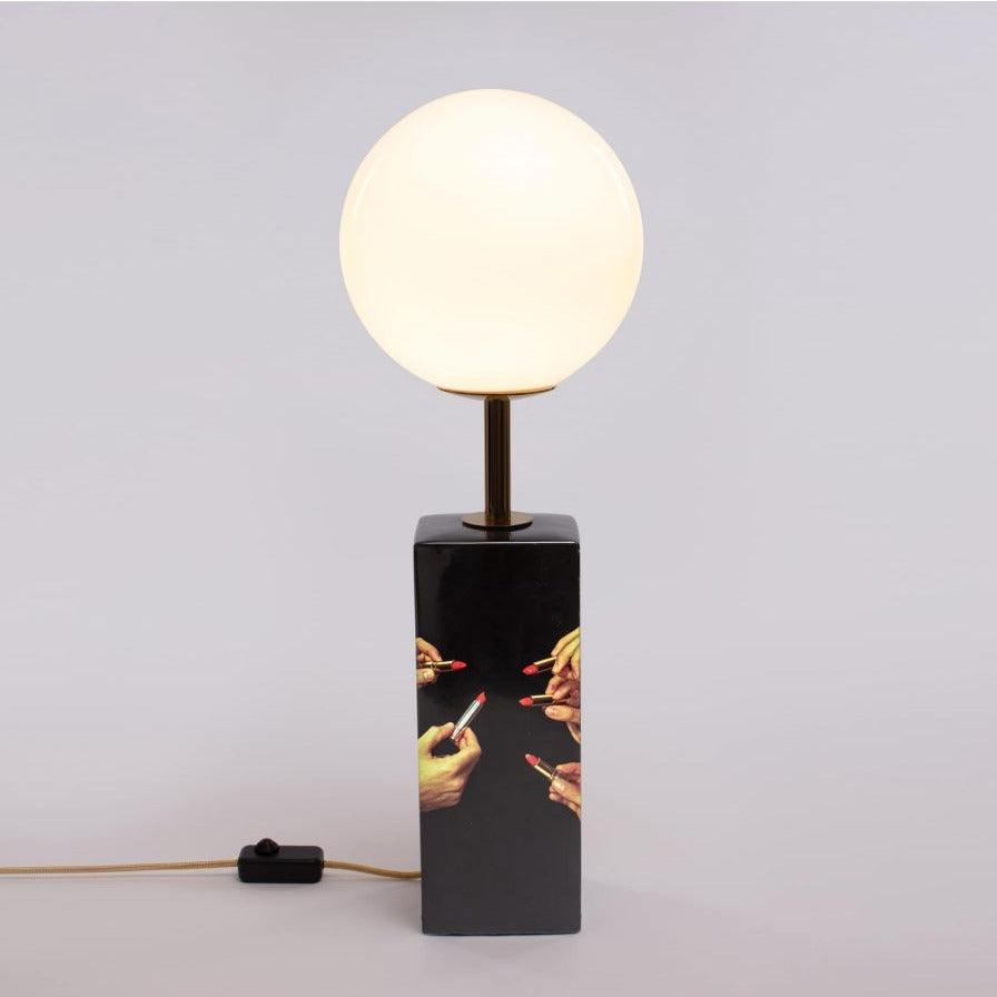 LIPSTICKS table lamp black - Eye on Design