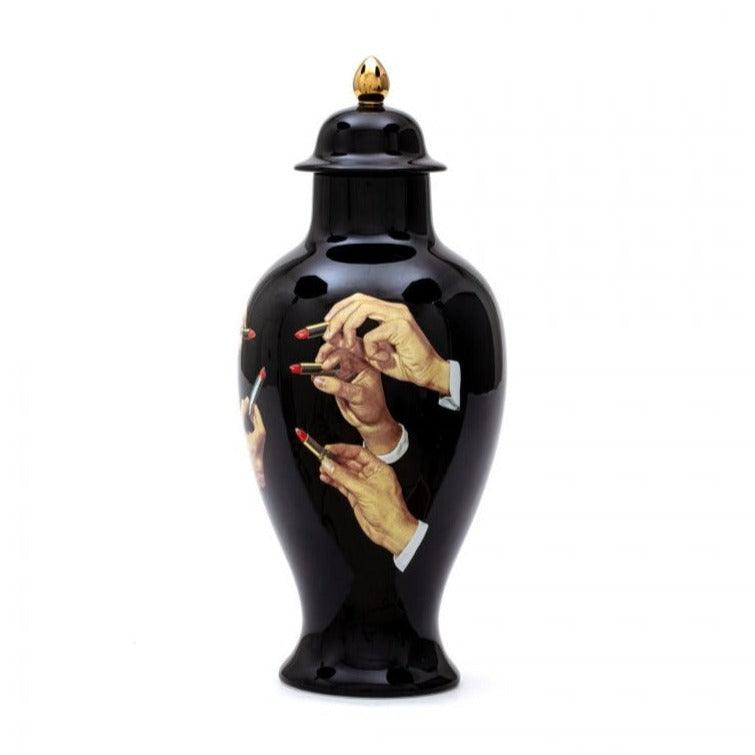 LIPSTICKS vase black - Eye on Design