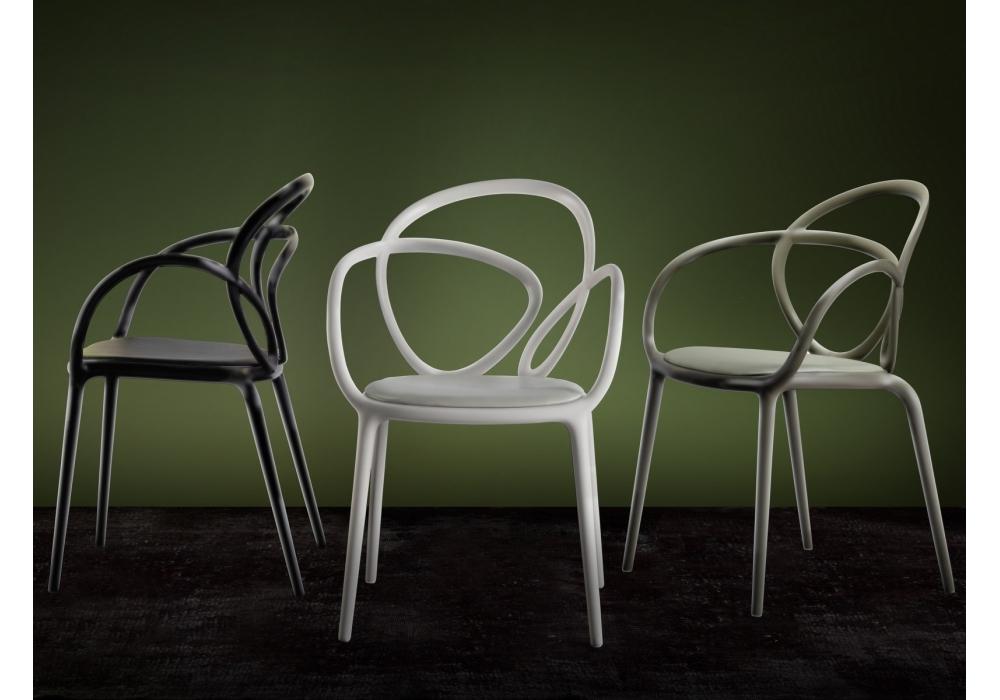LOOP chair black - 2 pieces, QeeBoo, Eye on Design
