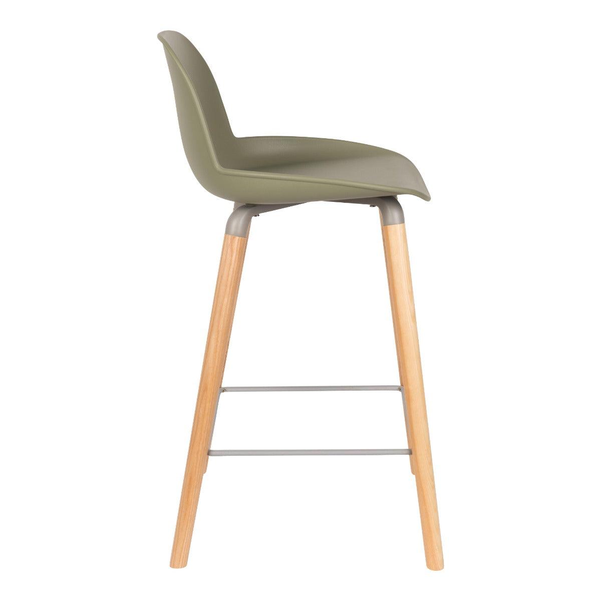 Low bar stool ALBERT KUIP green - Eye on Design