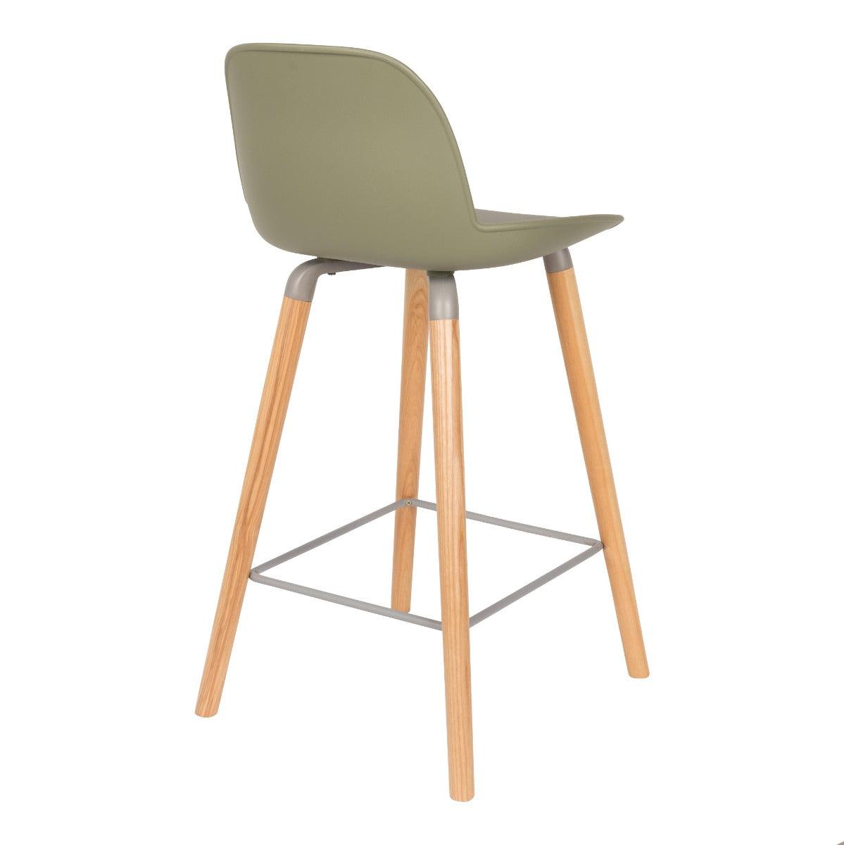 Low bar stool ALBERT KUIP green - Eye on Design