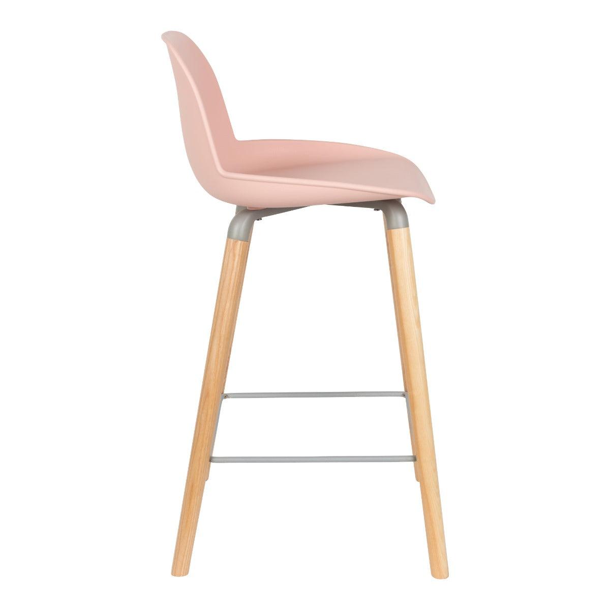 Low bar stool ALBERT KUIP pink - Eye on Design