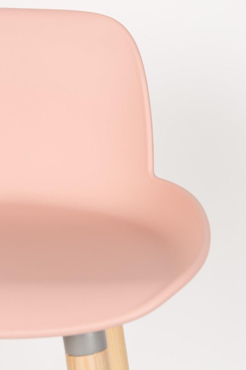 Low bar stool ALBERT KUIP pink - Eye on Design