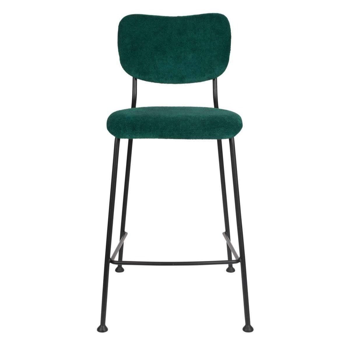 Low hocker BENSON green, Zuiver, Eye on Design