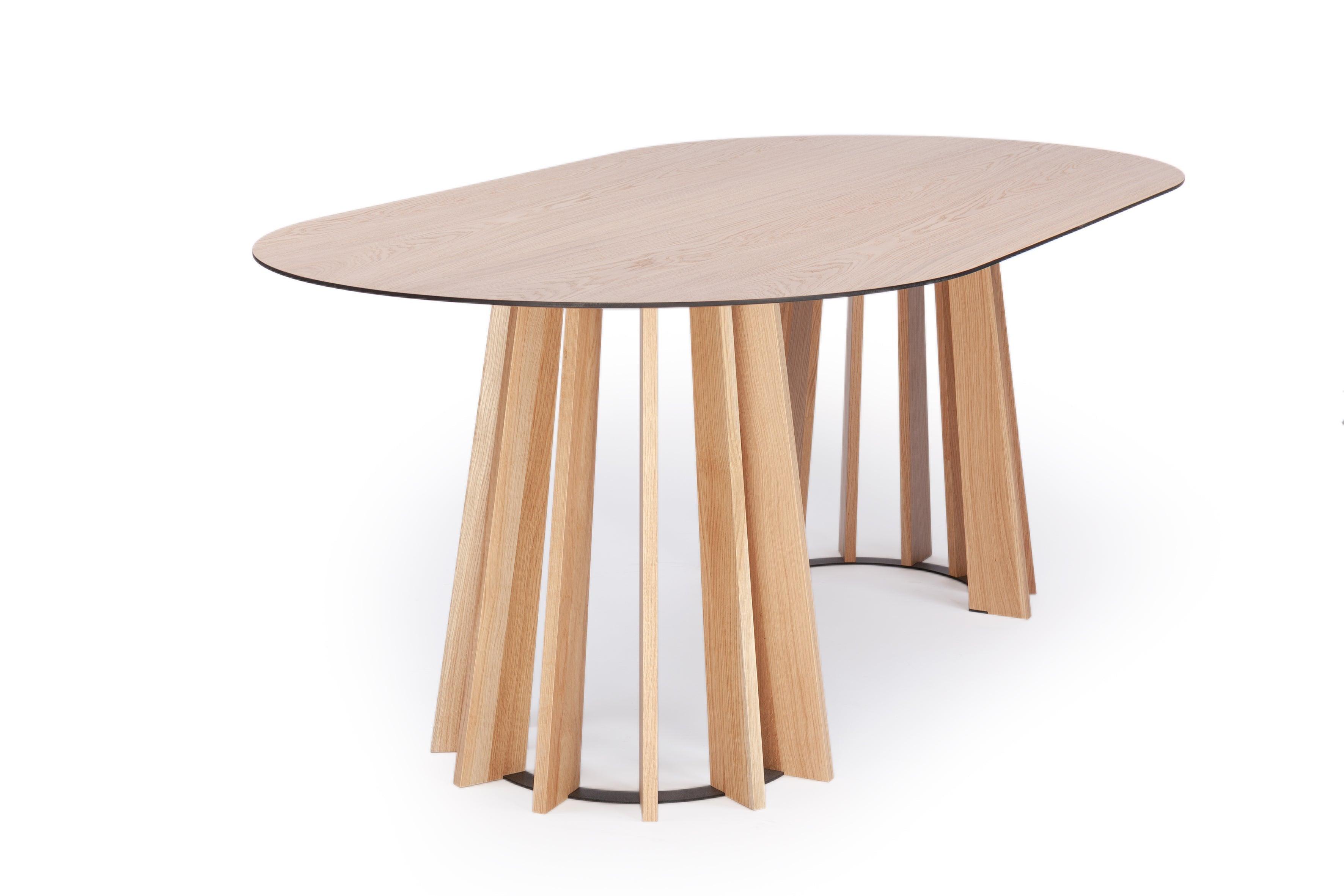 LUND OVAL table natural oak - Eye on Design