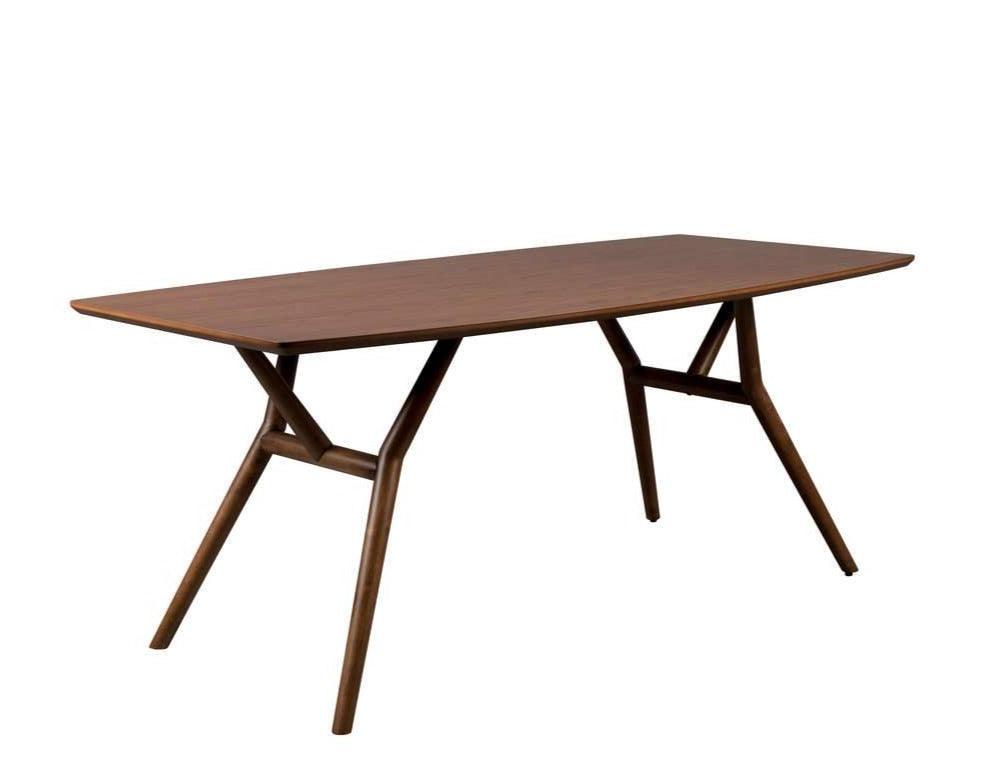 MALAYA table walnut wood, Dutchbone, Eye on Design