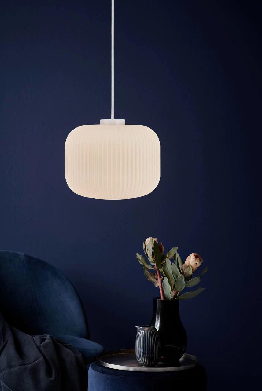 MILFORD OVAL glass pendant lamp - Eye on Design