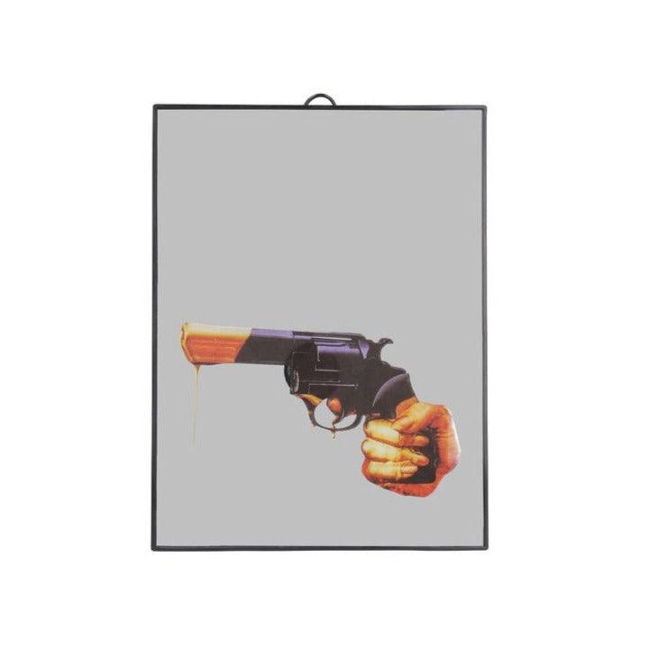 Mirror REVOLVER in black frame - Eye on Design