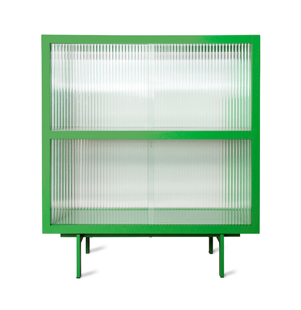Dresser with glass front HK green, HKliving, Eye on Design