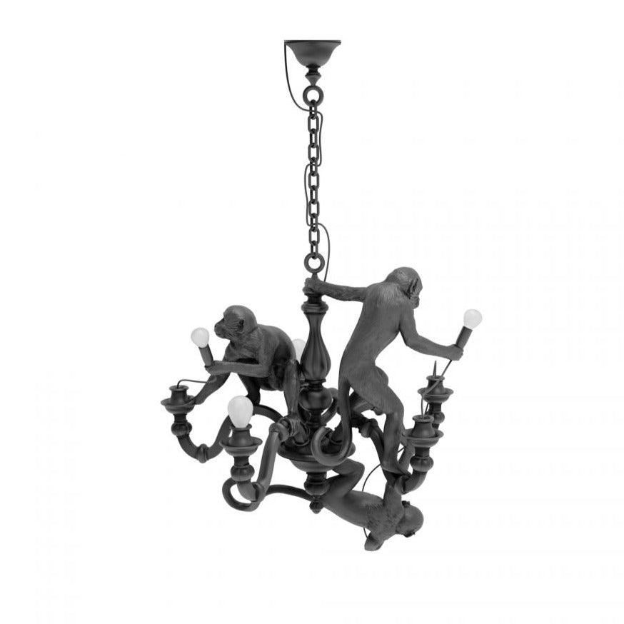 MONKEY chandelier black - Eye on Design