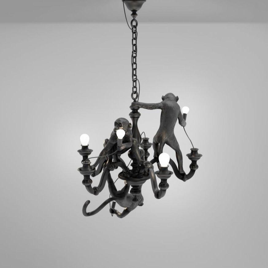 MONKEY chandelier black - Eye on Design