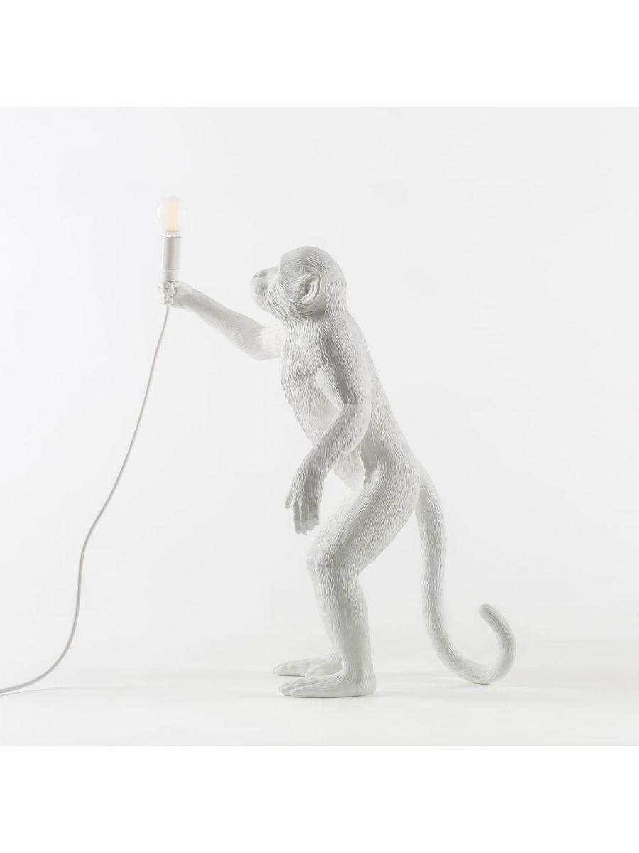 MONKEY STANDING lamp white - Eye on Design