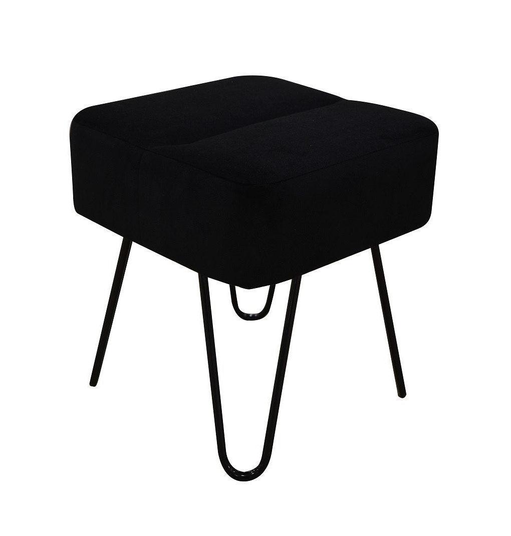 MONOCHROME pouffe black - Eye on Design