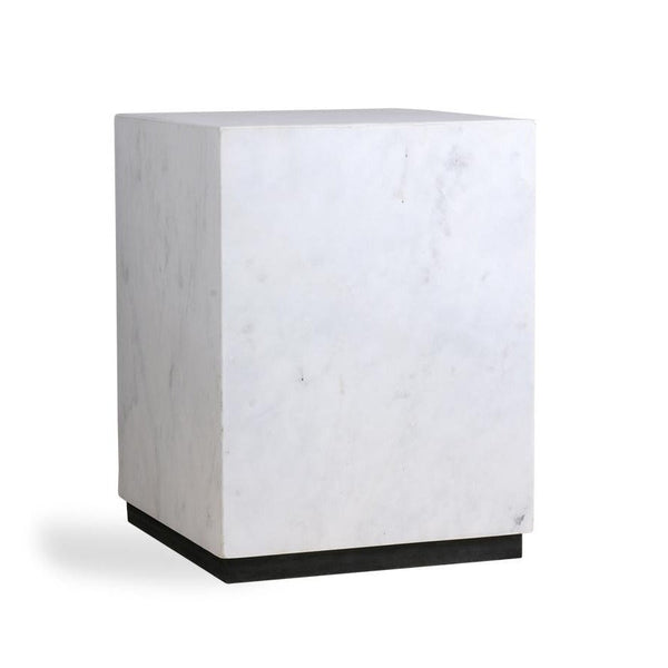BLOCK marble table white, HKliving, Eye on Design