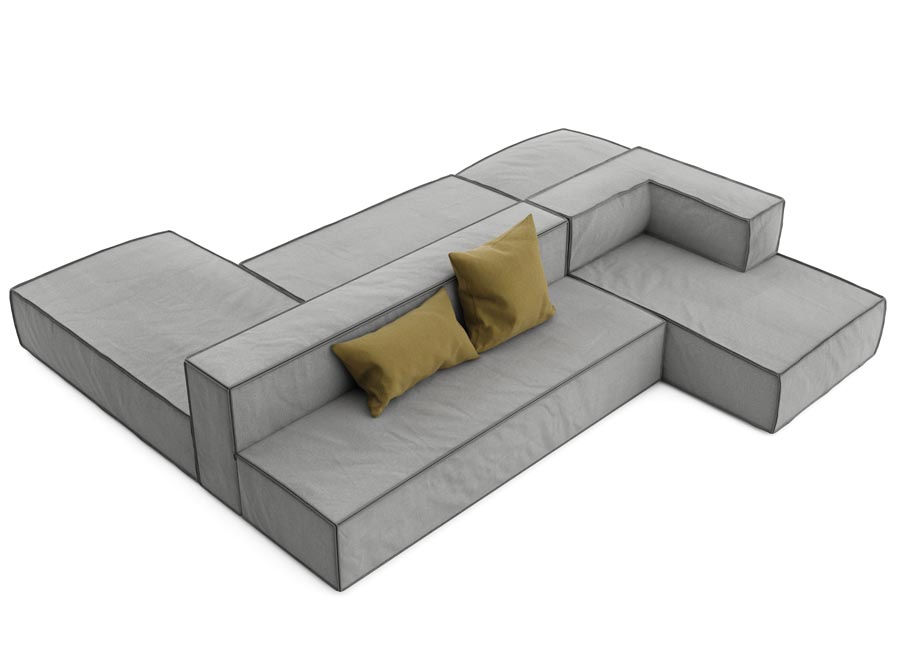 3 seater sofa with sleeping function NOI, Absynth, Eye on Design