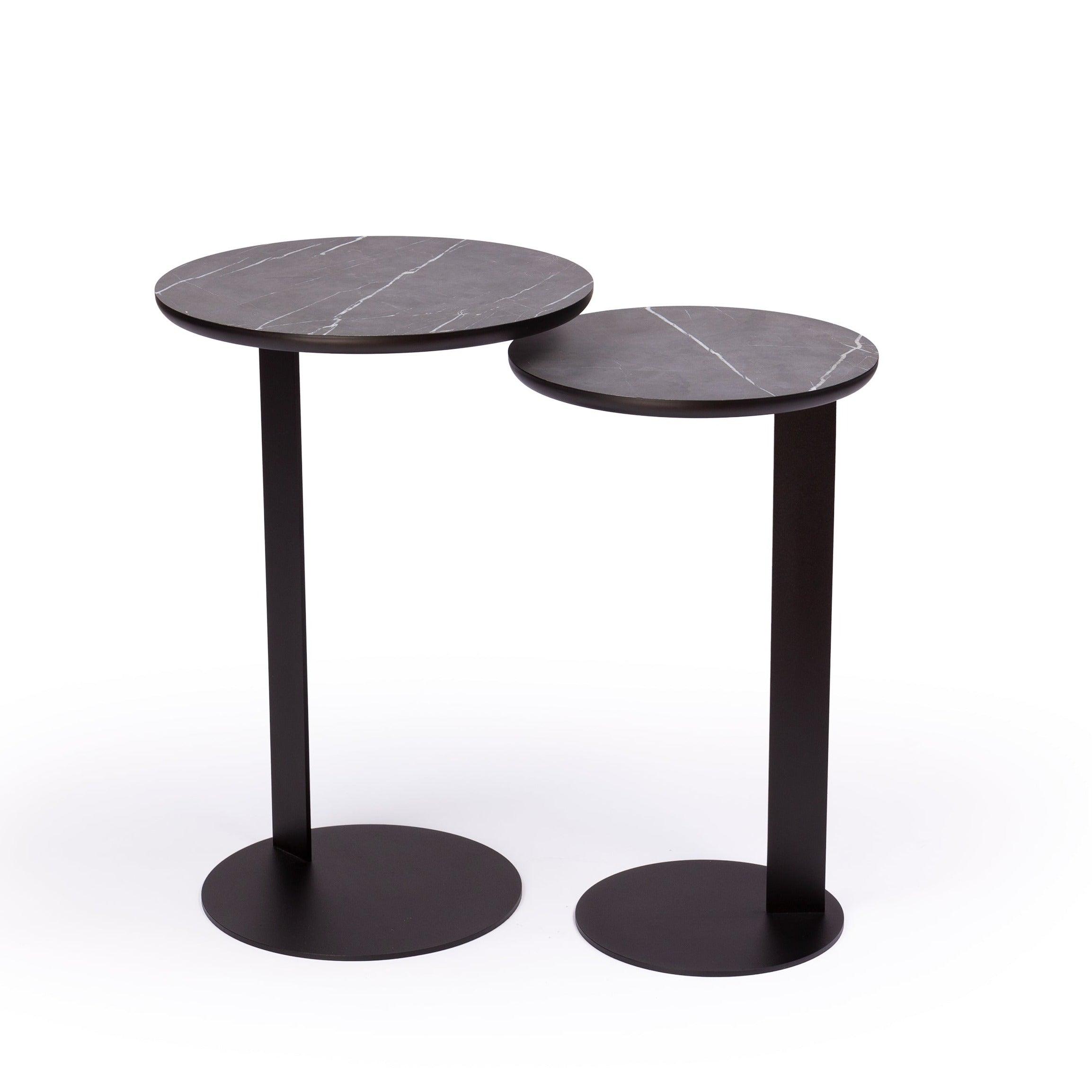 NARVIK side table grey marble - Eye on Design