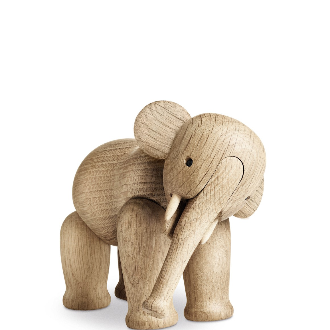 Decorative figurine ELEPHANT oak wood