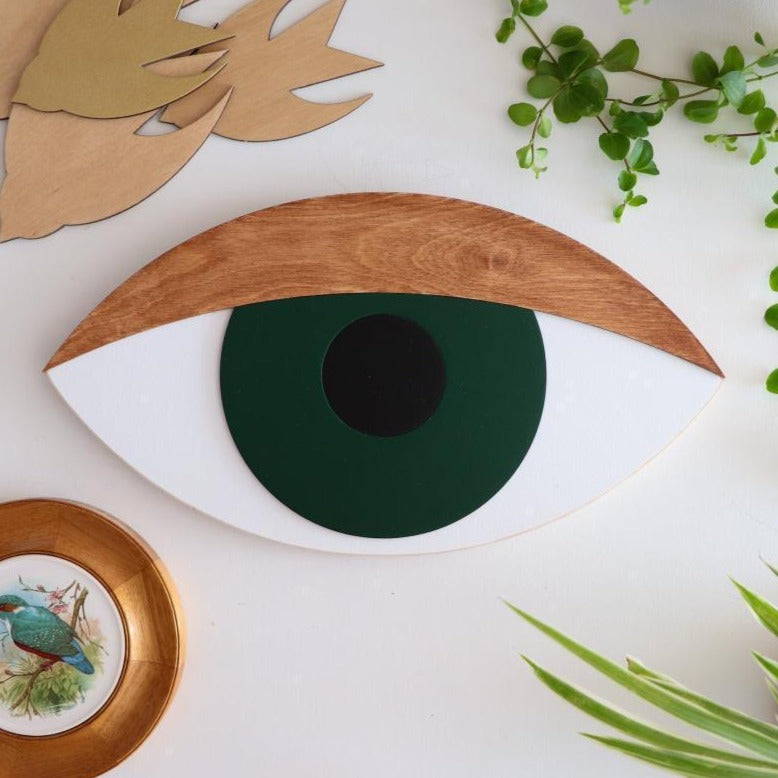 BOTTLE 3D eye wall decoration with lid, Na_ha_ku, Eye on Design