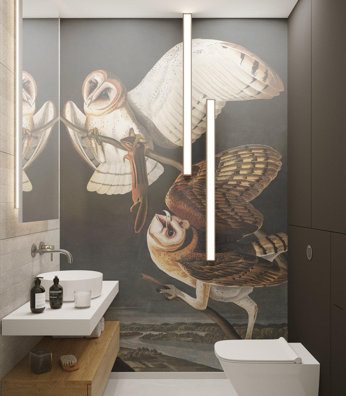 OWLS wallpaper - Eye on Design