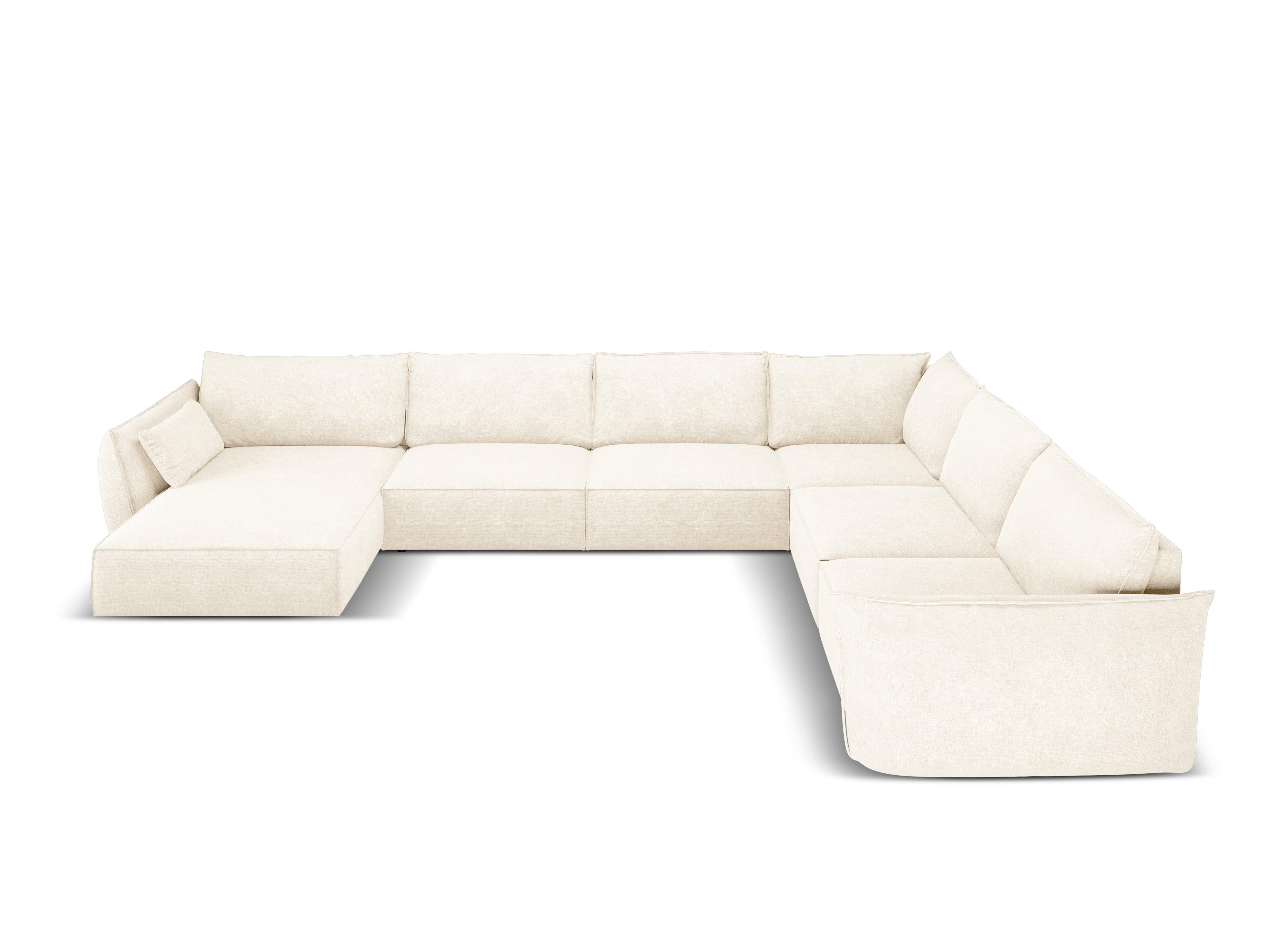 Panoramic Right Corner Sofa, "Vanda", 8 Seats, 384x284x85
Made in Europe, Mazzini Sofas, Eye on Design
