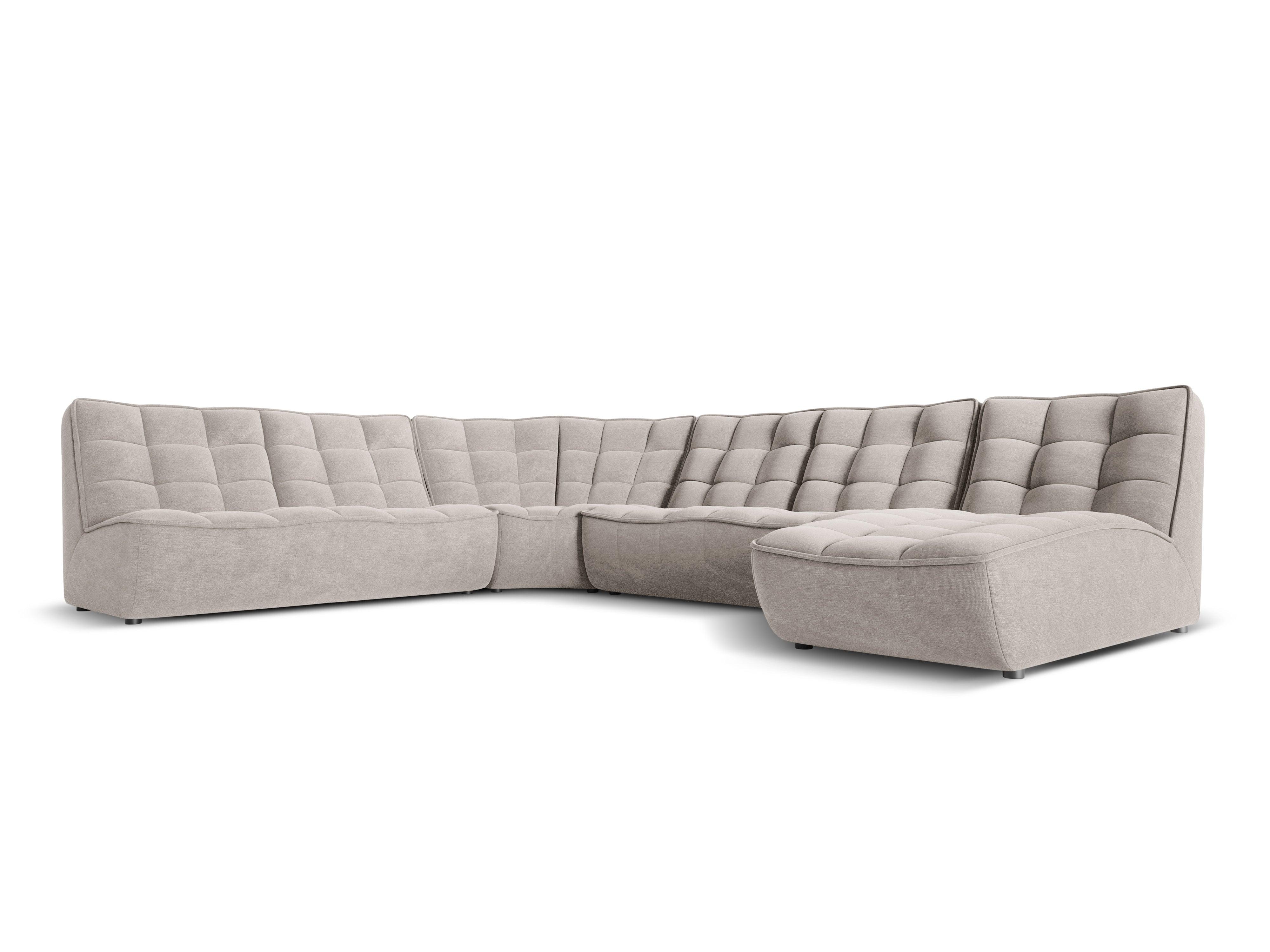 Modular Panoramic Left Corner Sofa, "Moni", 8 Seats, 367x284x91
Made in Europe, Maison Heritage, Eye on Design