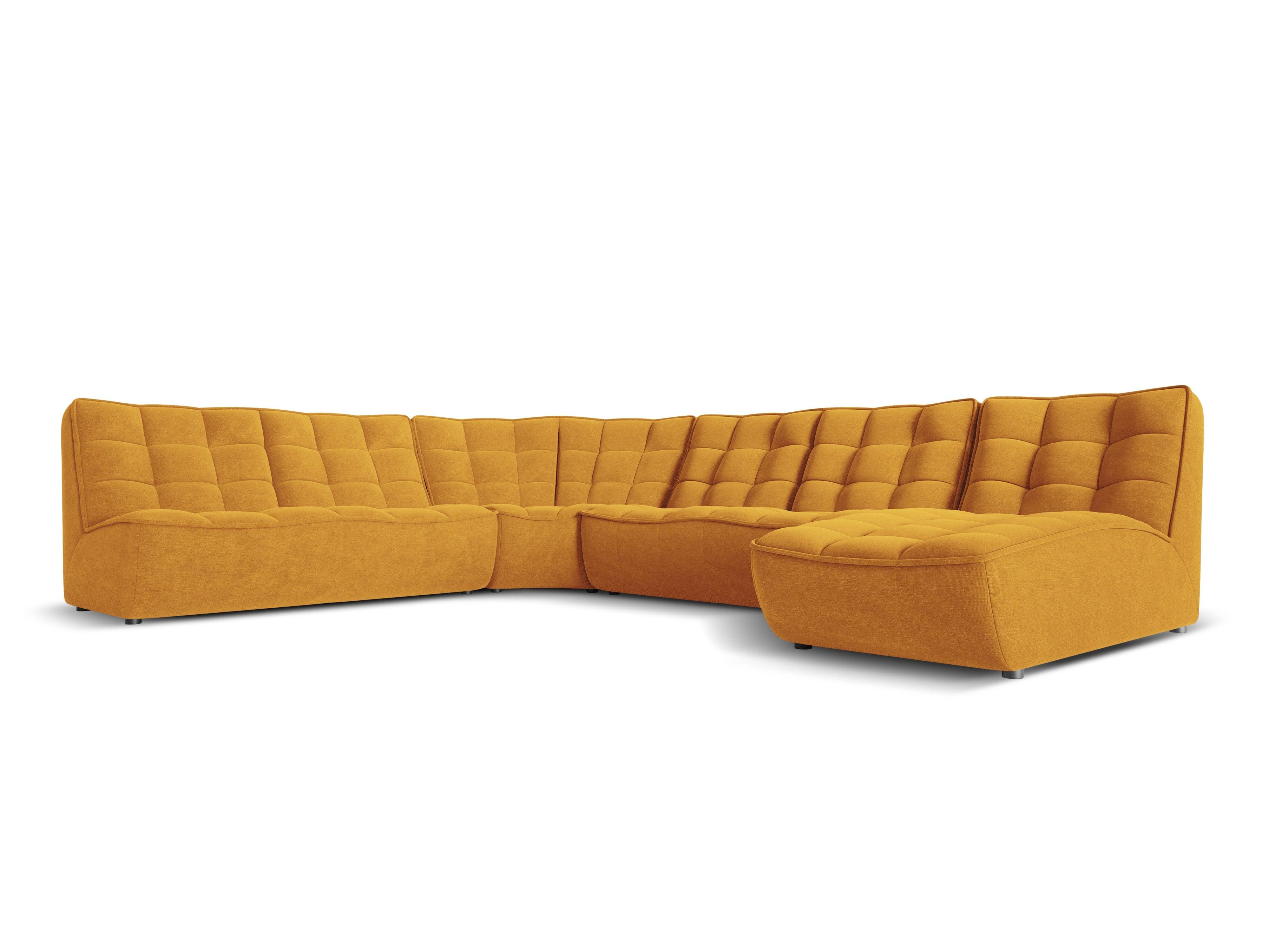 Modular Panoramic Left Corner Sofa, "Moni", 8 Seats, 367x284x91
Made in Europe, Maison Heritage, Eye on Design