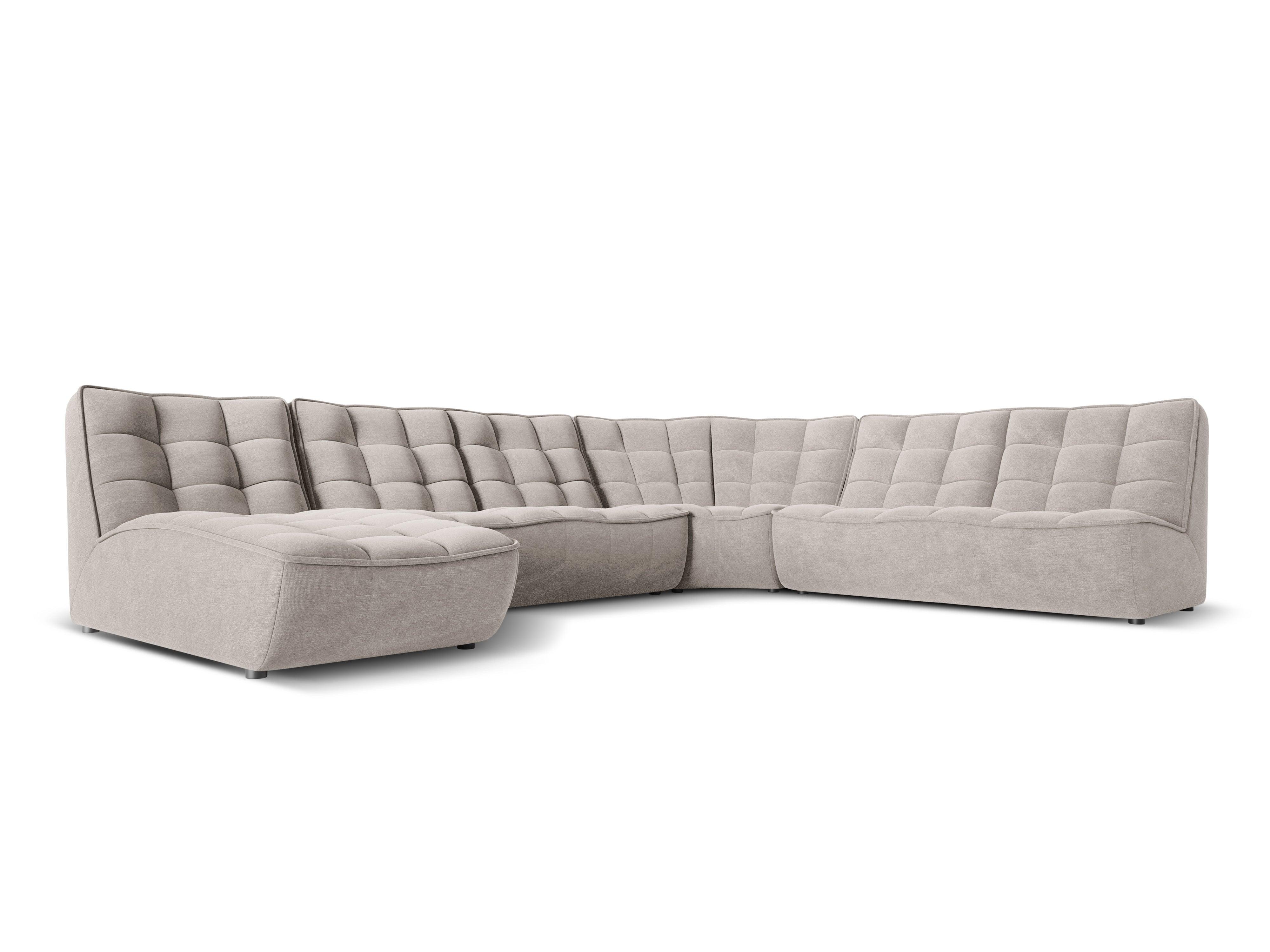 Modular Panoramic Right Corner Sofa, "Moni", 8 Seats, 367x284x91
Made in Europe, Maison Heritage, Eye on Design