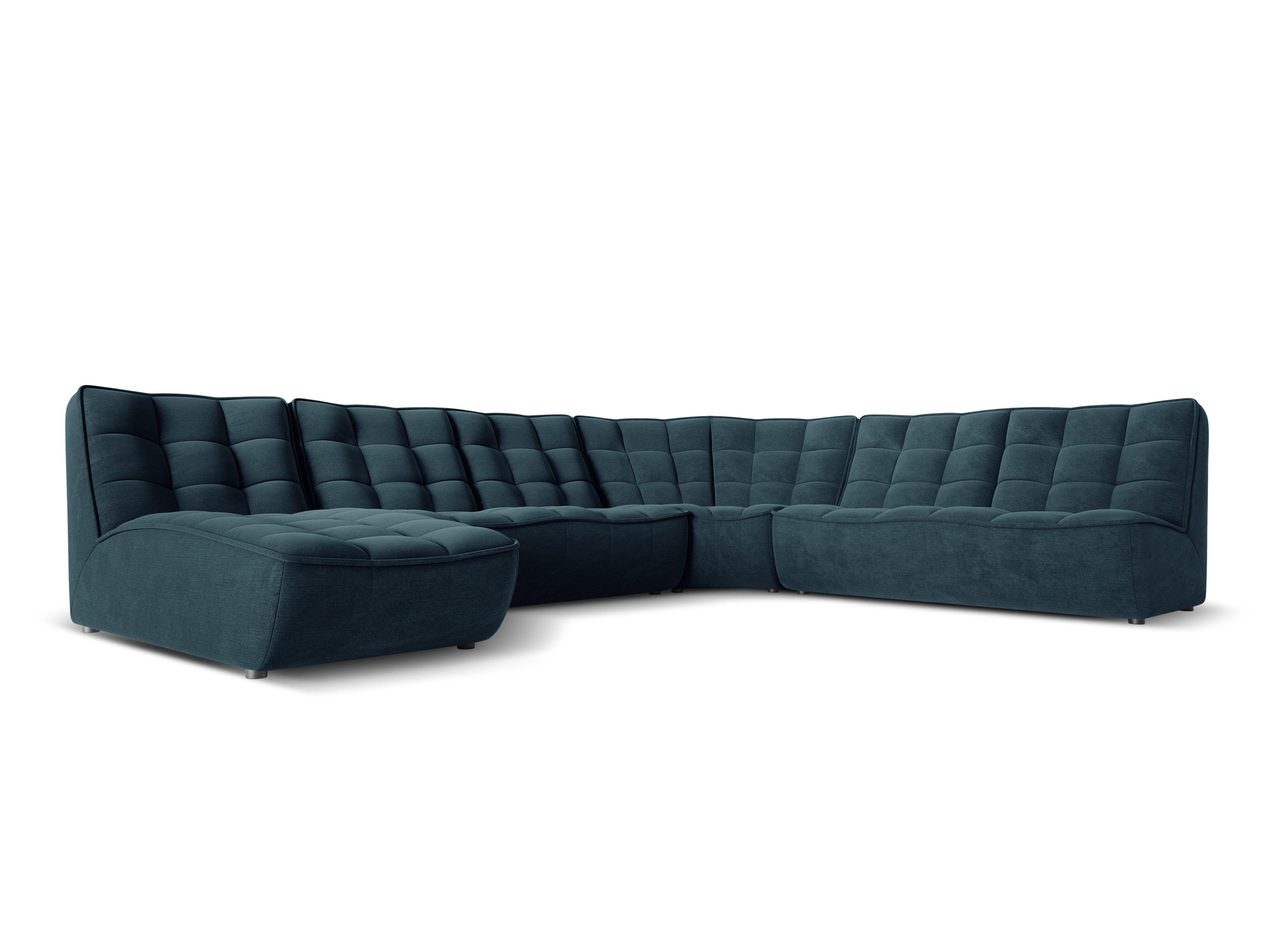 Modular Panoramic Right Corner Sofa, "Moni", 8 Seats, 367x284x91
Made in Europe, Maison Heritage, Eye on Design