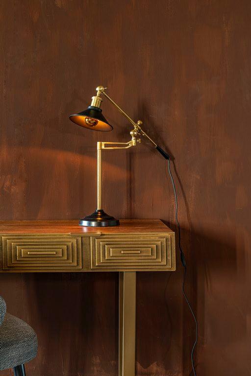 PENELOPE desk lamp black - Eye on Design