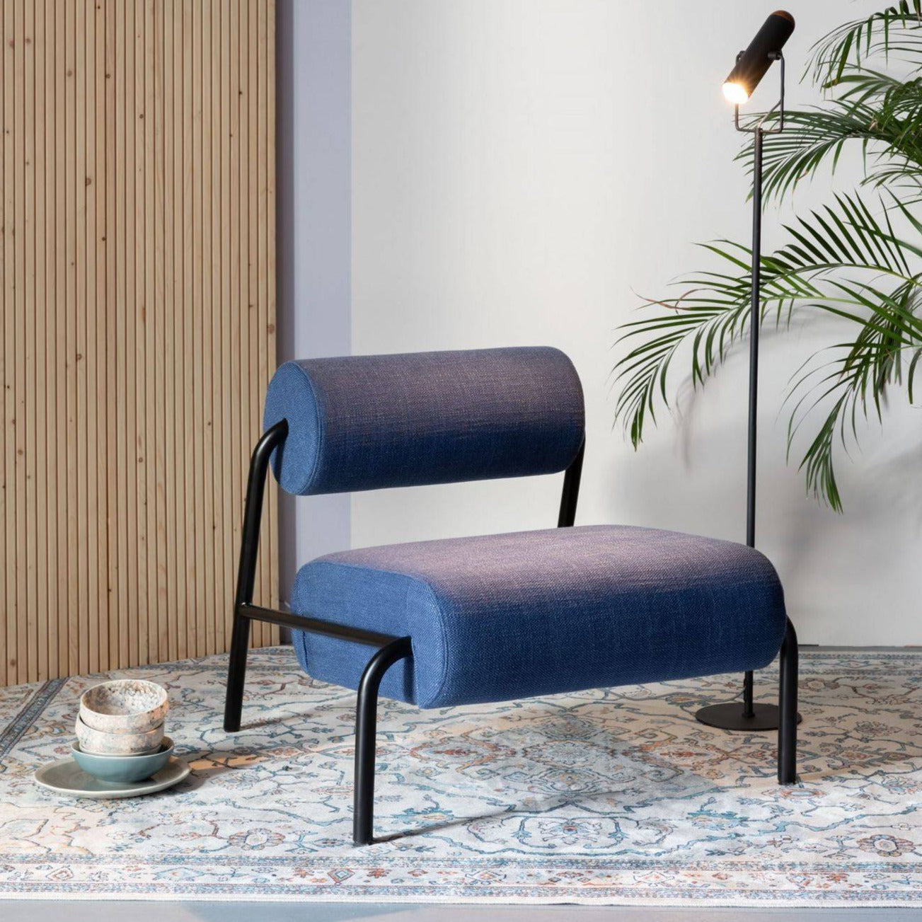 LEKIMA armchair blue, Zuiver, Eye on Design