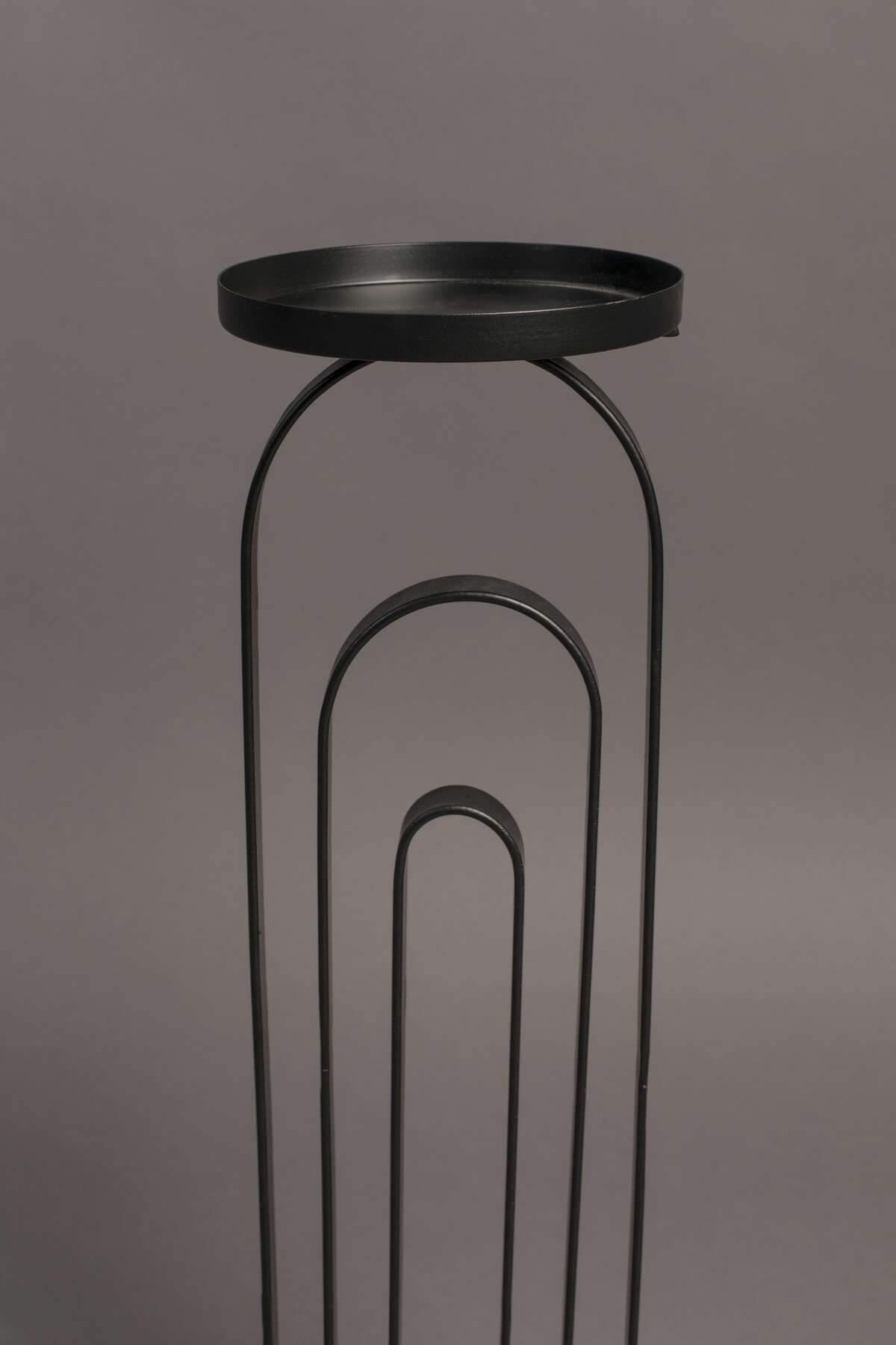 PROA M candle holder black - Eye on Design