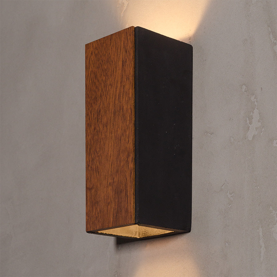 Wall lamp ORTO MERBAU wooden