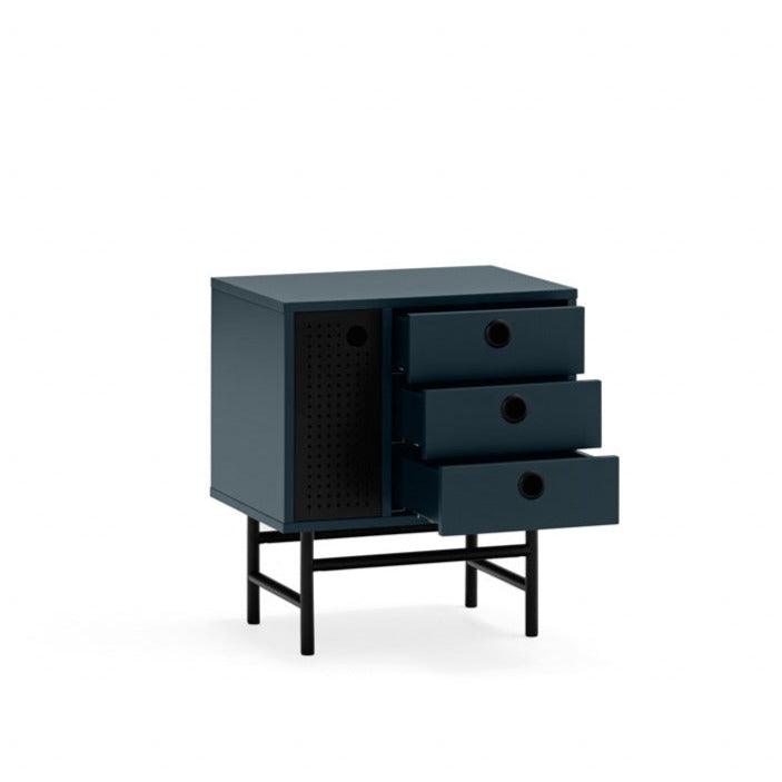 PUNTO bedside cabinet dark blue - Eye on Design