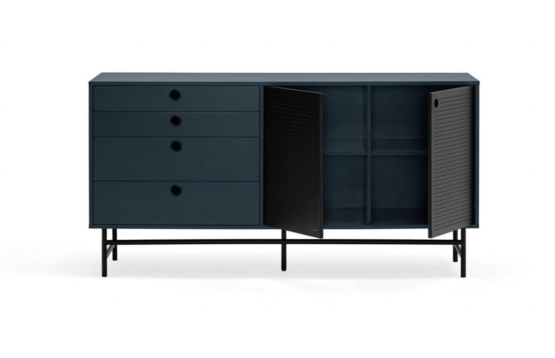 PUNTO chest of drawers dark blue - Eye on Design