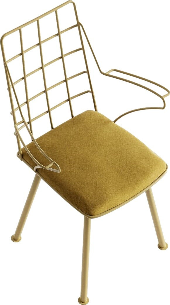 ALMOND chair, gold, Happy Barok, Eye on Design