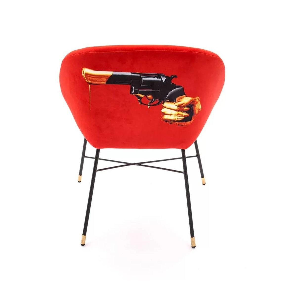 REVOLVER chair red - Eye on Design