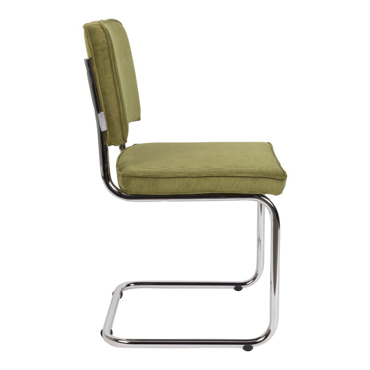 RIDGE RIB chair green - Eye on Design