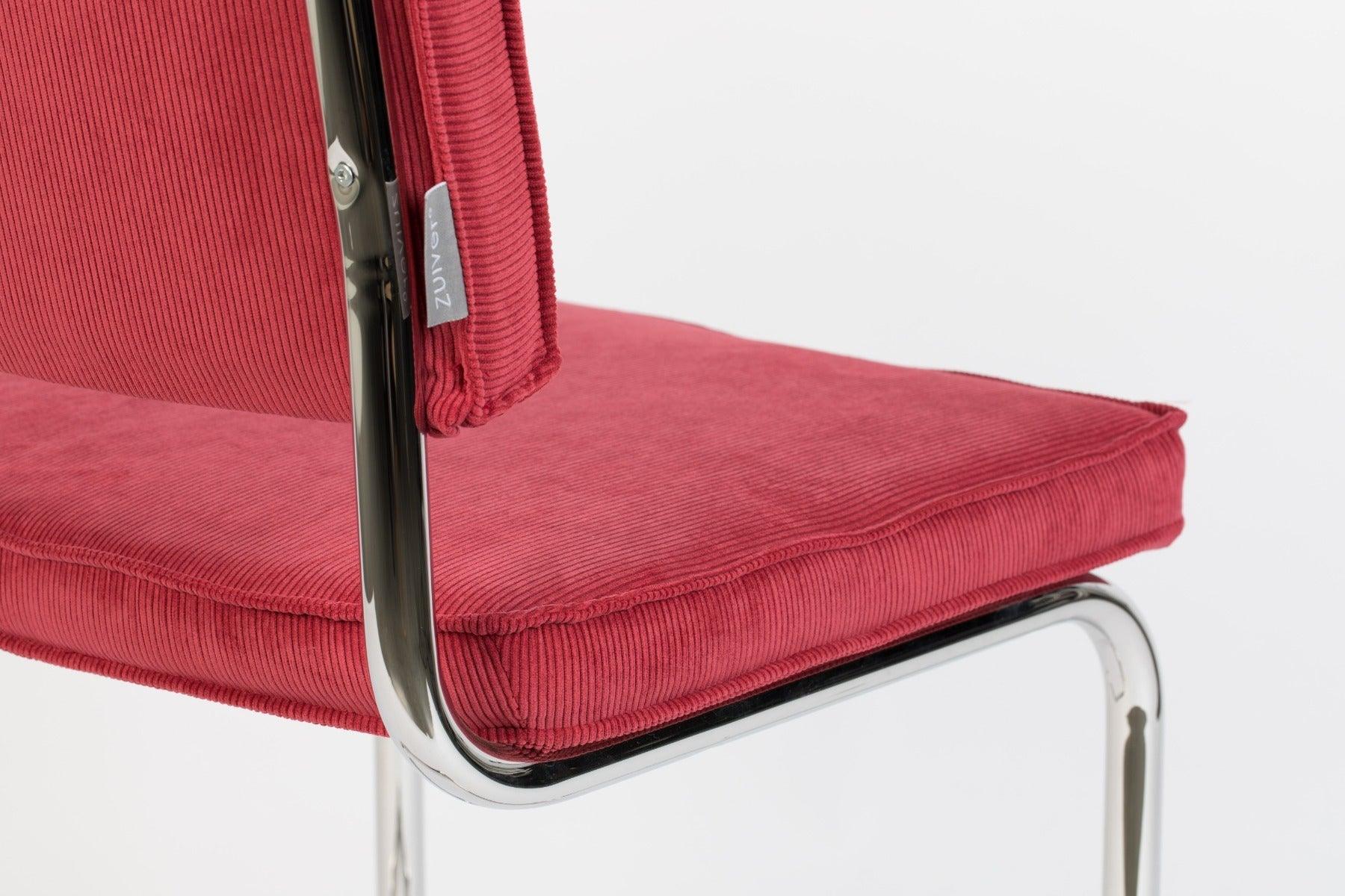 RIDGE RIB chair red, Zuiver, Eye on Design